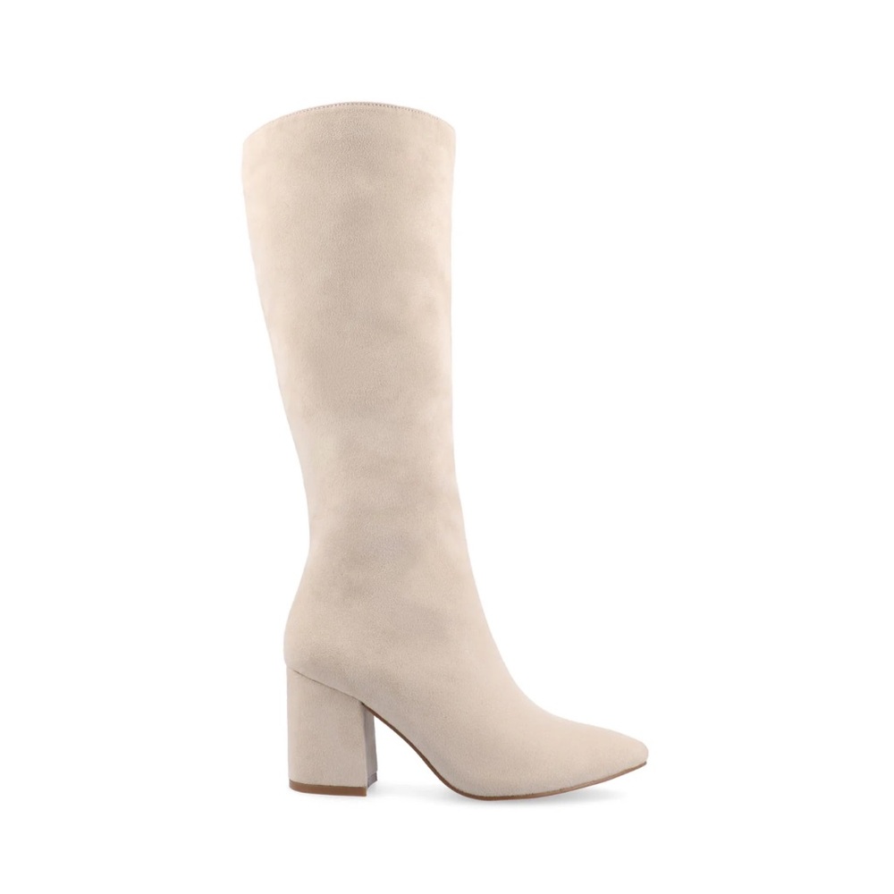 Extra Wide Calf Suede-like boots from Journee. Brand new!!!